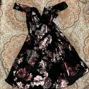 Floral party dress